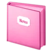 Telegram emojisi «pink» 📔