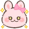 Емодзі Pink Bunny 🤩