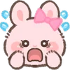 Telegram emoji «Pink Bunny » 😱