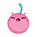 Pink Cherry emoji ☺️