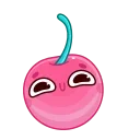 Pink Cherry emoji ☺️