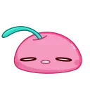 Pink Cherry emoji 🥵
