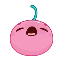Pink Cherry emoji 😫