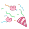 Marshmallow emoji 🎉