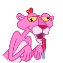 Pink Panther emoji 🤪