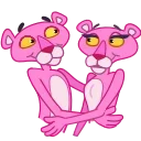 Эмодзи Pink Panther ❤️