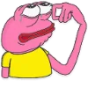 Розовый Пепе emoji 🥲