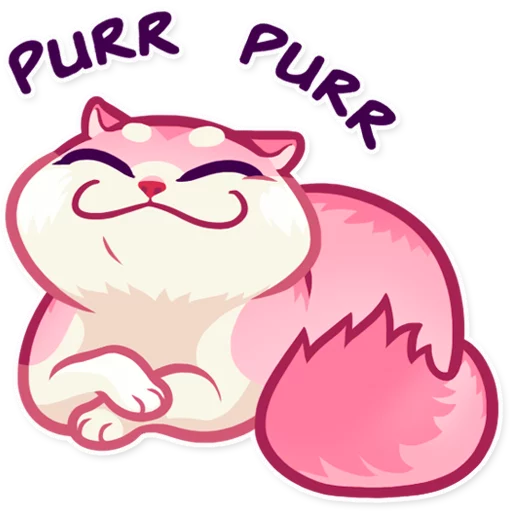 Telegram Sticker «Pussy Cat» 