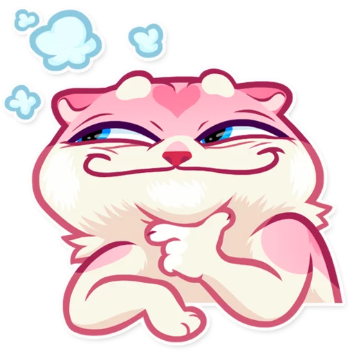 Telegram stiker «Pussy Cat» 