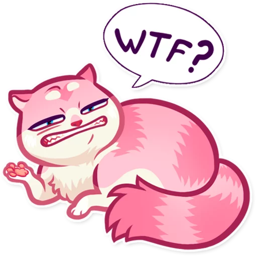 Telegram Sticker «Pussy Cat» 