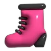 Pink Rock Star emoji 👢