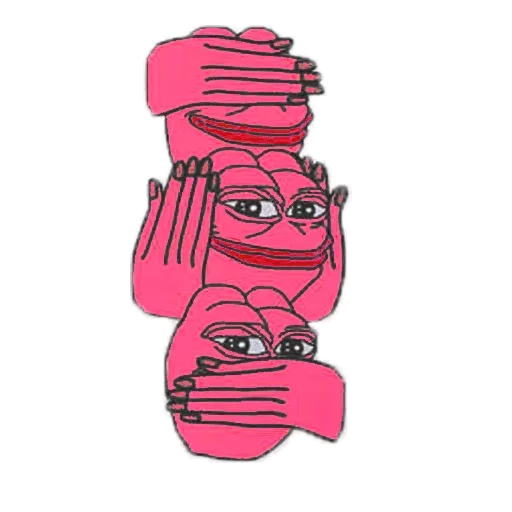 Pink PEPE  emoji 🐸