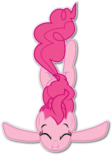 Telegram stiker «Pinkie Pie Division» 🏊