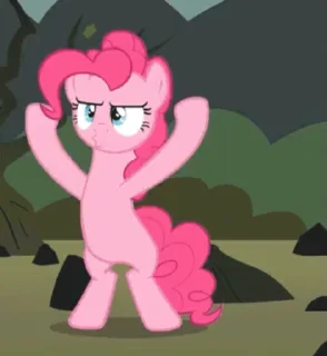 Стікер Pinkie Pie animated 🎉