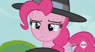 Pinkie Pie animated stiker 🤨