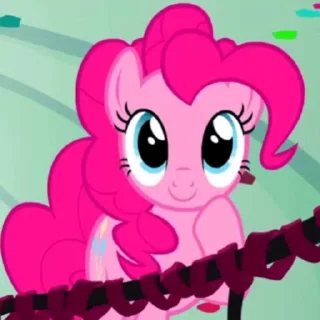 Pinkie Pie animated stiker 🤭