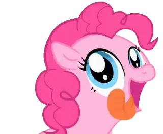 Pinkie Pie animated sticker 🤪