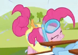Стікер Pinkie Pie animated 💧