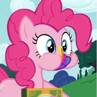 Pinkie Pie animated sticker 🙂