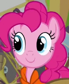 Pinkie Pie animated stiker 😏
