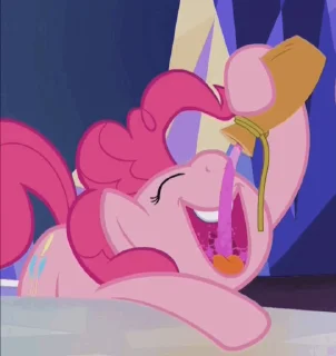 Стікер Pinkie Pie animated 😄