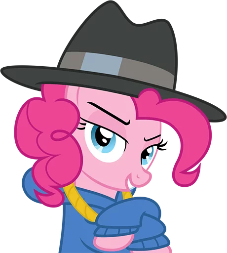 Стикер Telegram «Pinki Pie Pony» 😎