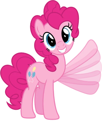 Pinki Pie Pony stiker 😃
