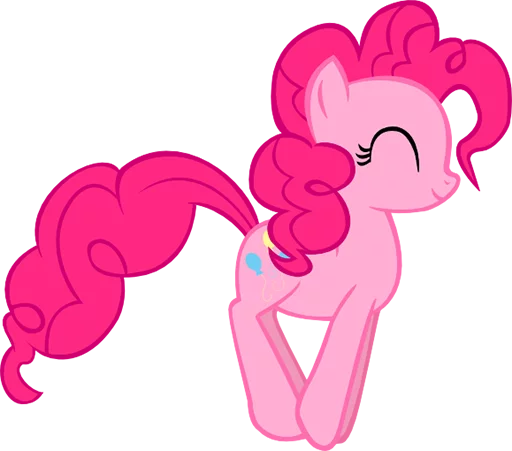 Pinki Pie Pony stiker 😁