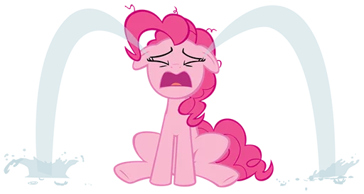 Telegram Sticker «Pinki Pie Pony» 😫
