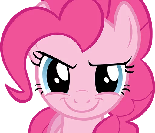 Стикер Telegram «Pinki Pie Pony» 😏