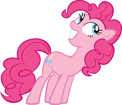Стикер Pinki Pie Pony 😏
