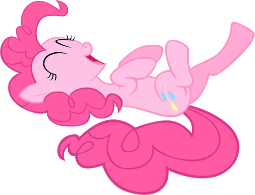 Telegram Sticker «Pinki Pie Pony» 😀