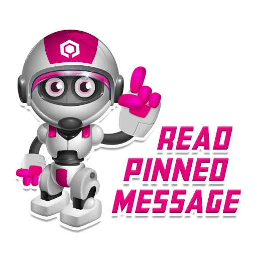Telegram Sticker «Pinknode» 📌