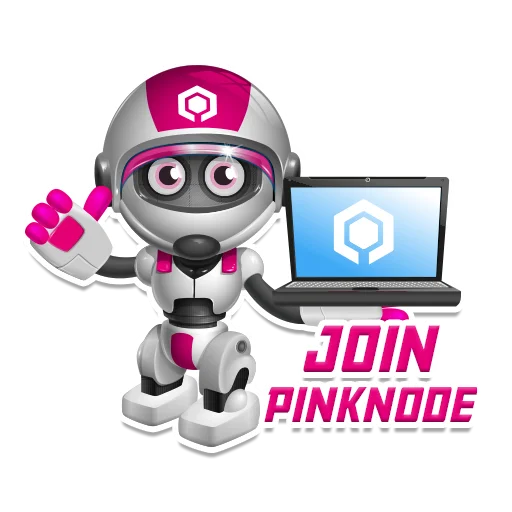 Стикер Telegram «Pinknode» ✅