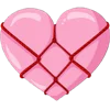 pink emoji 🪢