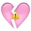 pink emoji 💔