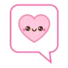 pink emoji 💌