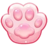 pink emoji 🐾