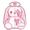 pink emoji 🐰