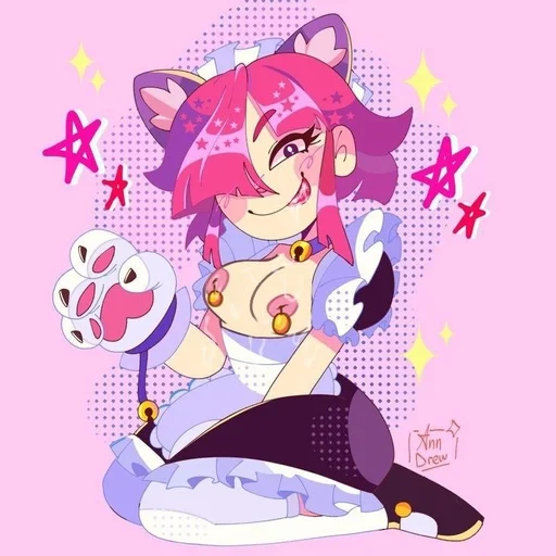 Pinku Pewlette sticker ❤️