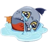 Telegram emoji «Piranha Emotes Pack» 🫠
