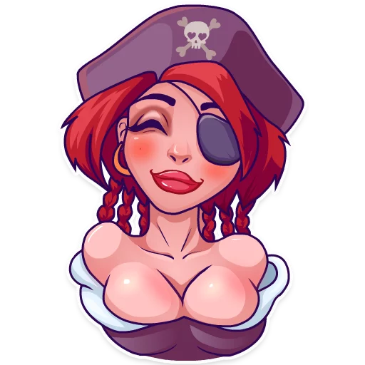 Rica the Pirate stiker ☺️