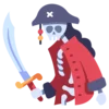Емодзі телеграм Pirate