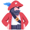 Pirate emoji 🏴‍☠️