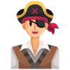 Эмодзи Pirate 🏴‍☠️