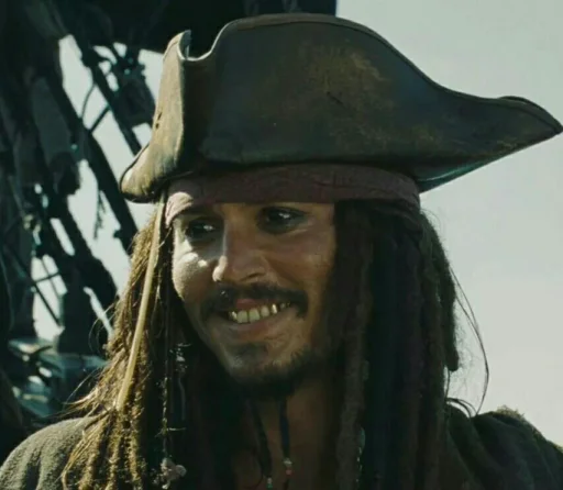 Стикер Telegram «Pirates of the Caribbean» 😃