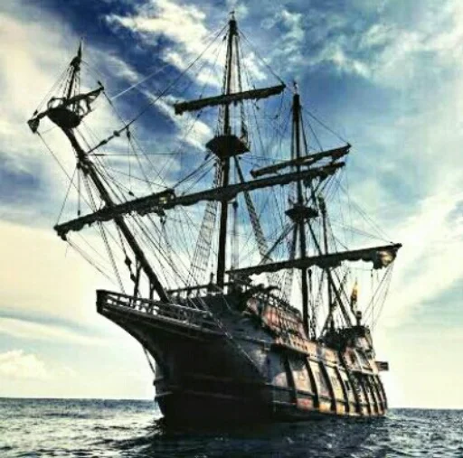 Стикер Telegram «Pirates of the Caribbean» 🛳