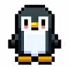 Pixel Animals Set emoji 🐧