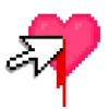Pixel Art emoji 💔