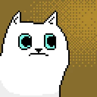 Стикер Pixel Cat 🤢
